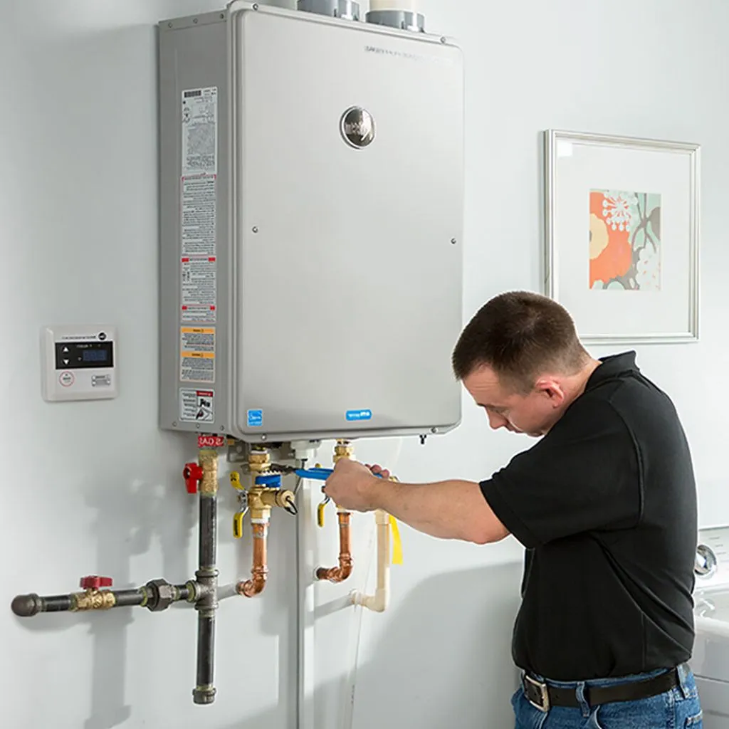 tankless water heater repair in Higgins, TX